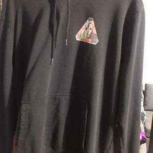 Palace tri bury hoodie